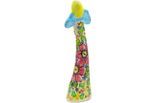 10" Angel Figurine - Wild Peonies