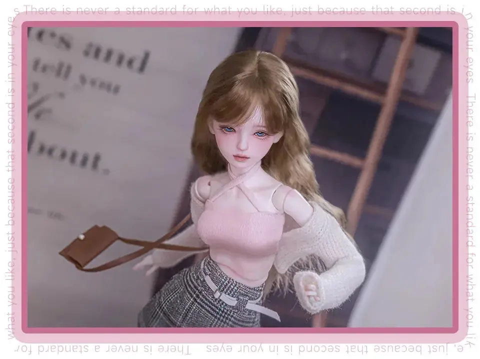 1/4 Luna BJD Doll - Korean Girl Group Model with Movable Joints & Professional Faceup