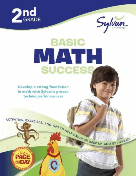 2nd Grade Basic Math Success Workbook