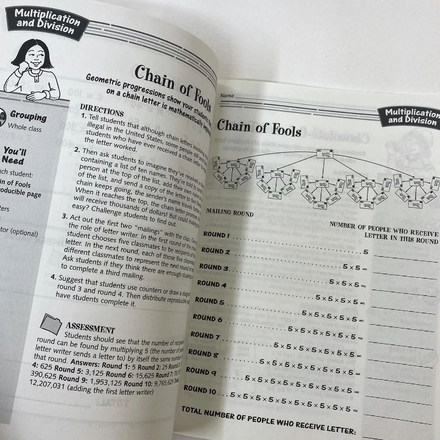 50  Super Fun Math Activities - Grade 6