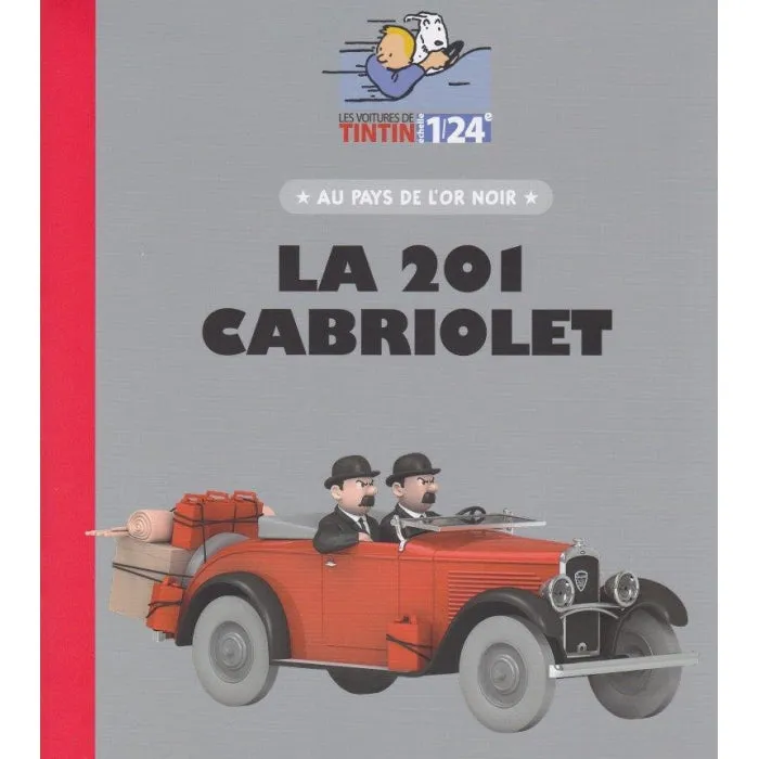 Adventures of Tintin - The Roadster Peugeot 201 Statue by Moulinsart