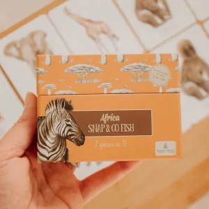 Africa Snap & Go Fish Card Game