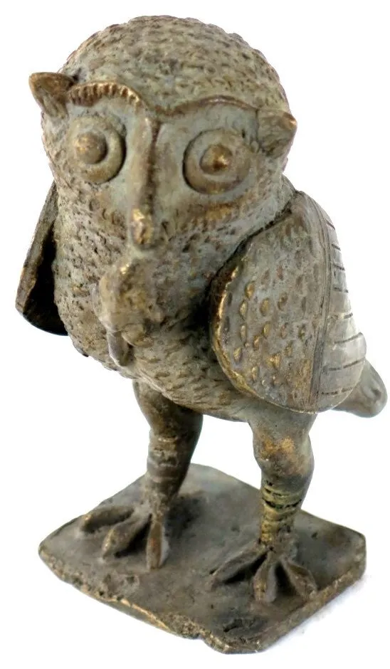African Bronze Wise Owl