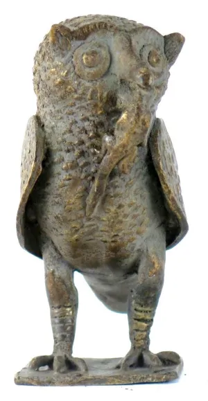 African Bronze Wise Owl