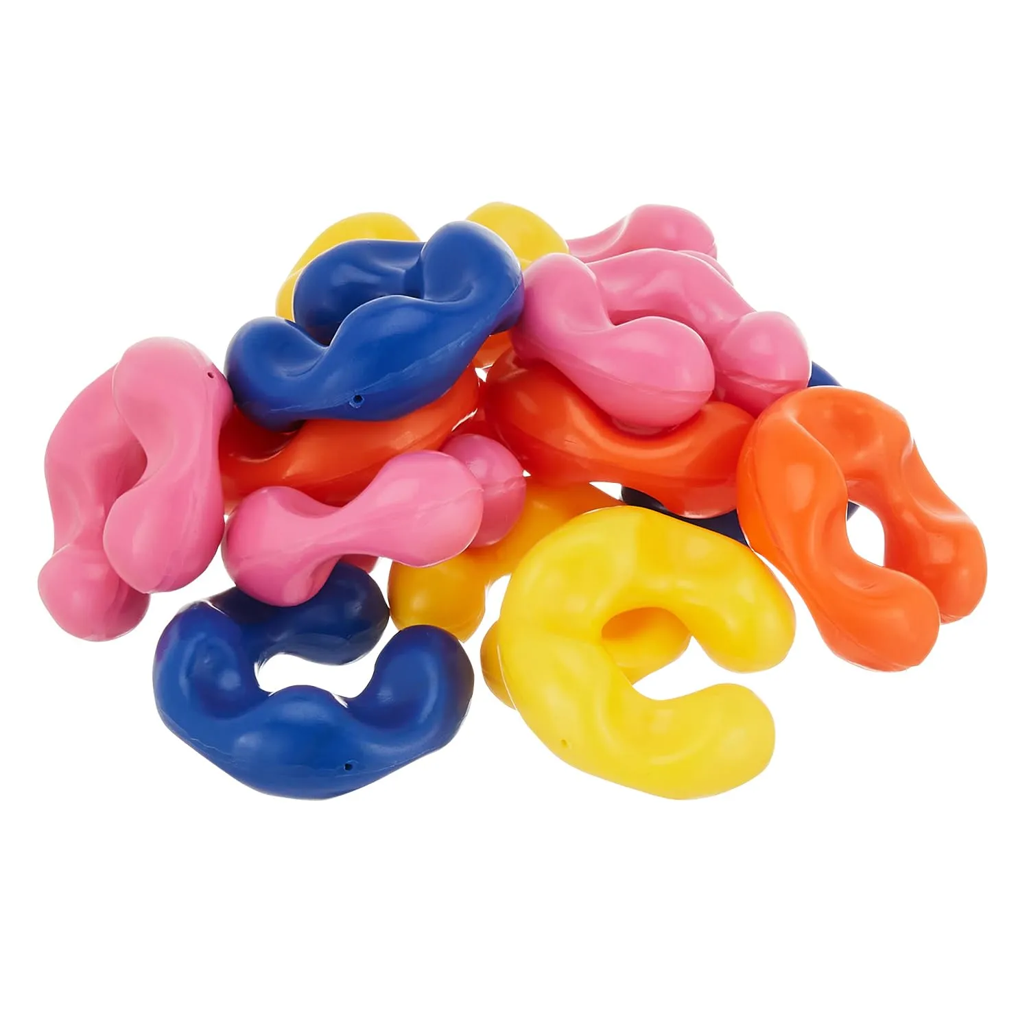 Amazon Brand - Jam & Honey 14 Chain Links for Kids | Interactive Educational Toy for Infants and Pre-Schoolers, Assorted