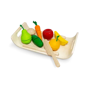 Assorted Fruit & Vegetable<br> Plan Toys