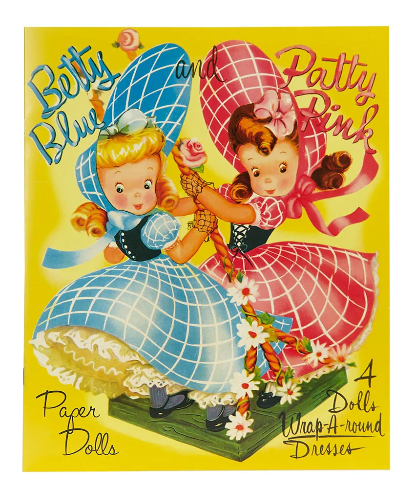 Betsy Blue and Patty Pink Paper Doll