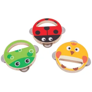 Bigjigs Musical Hand Shaker Wooden Toy