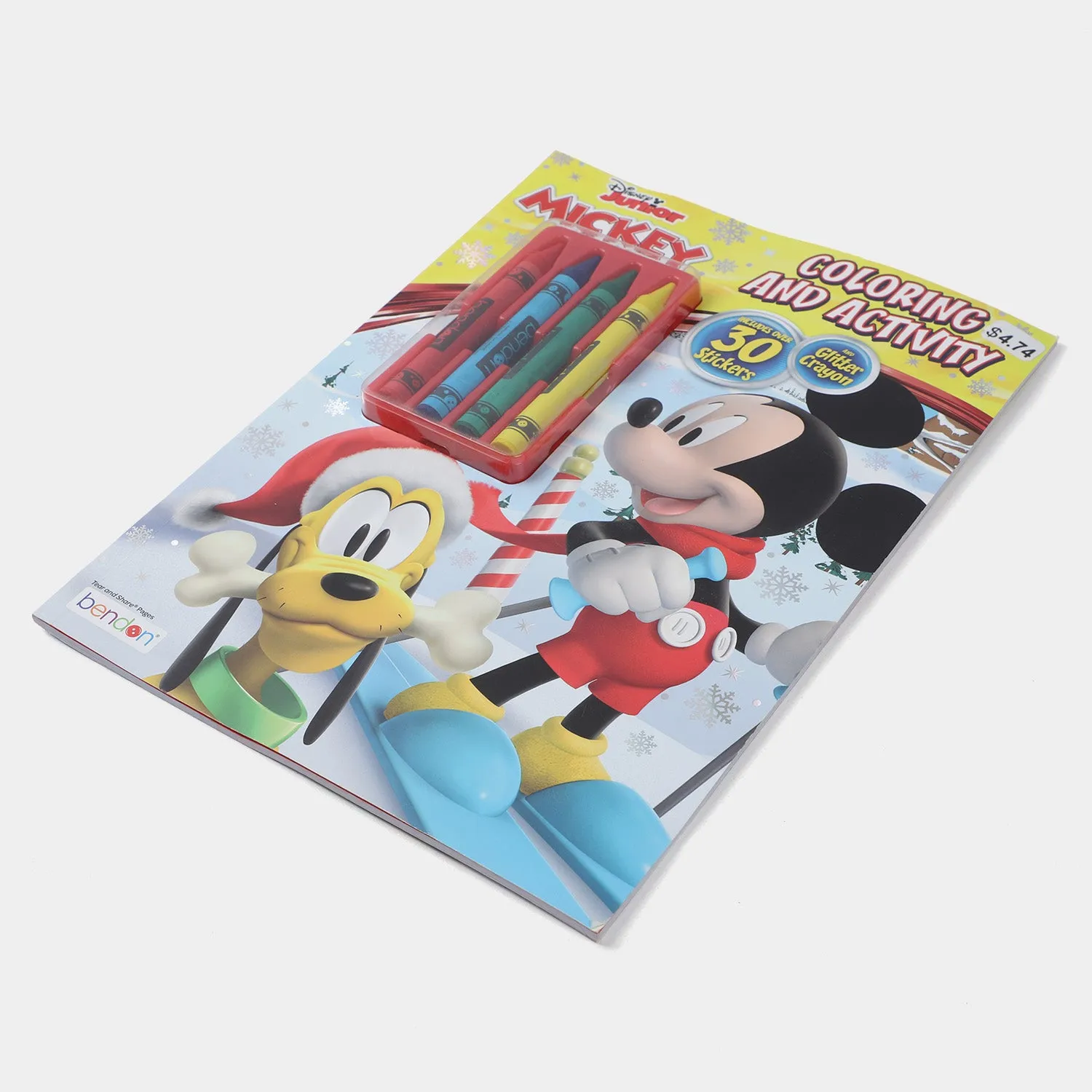 Character Carynons Colouring Sticker Book