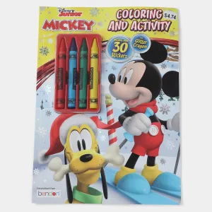 Character Carynons Colouring Sticker Book
