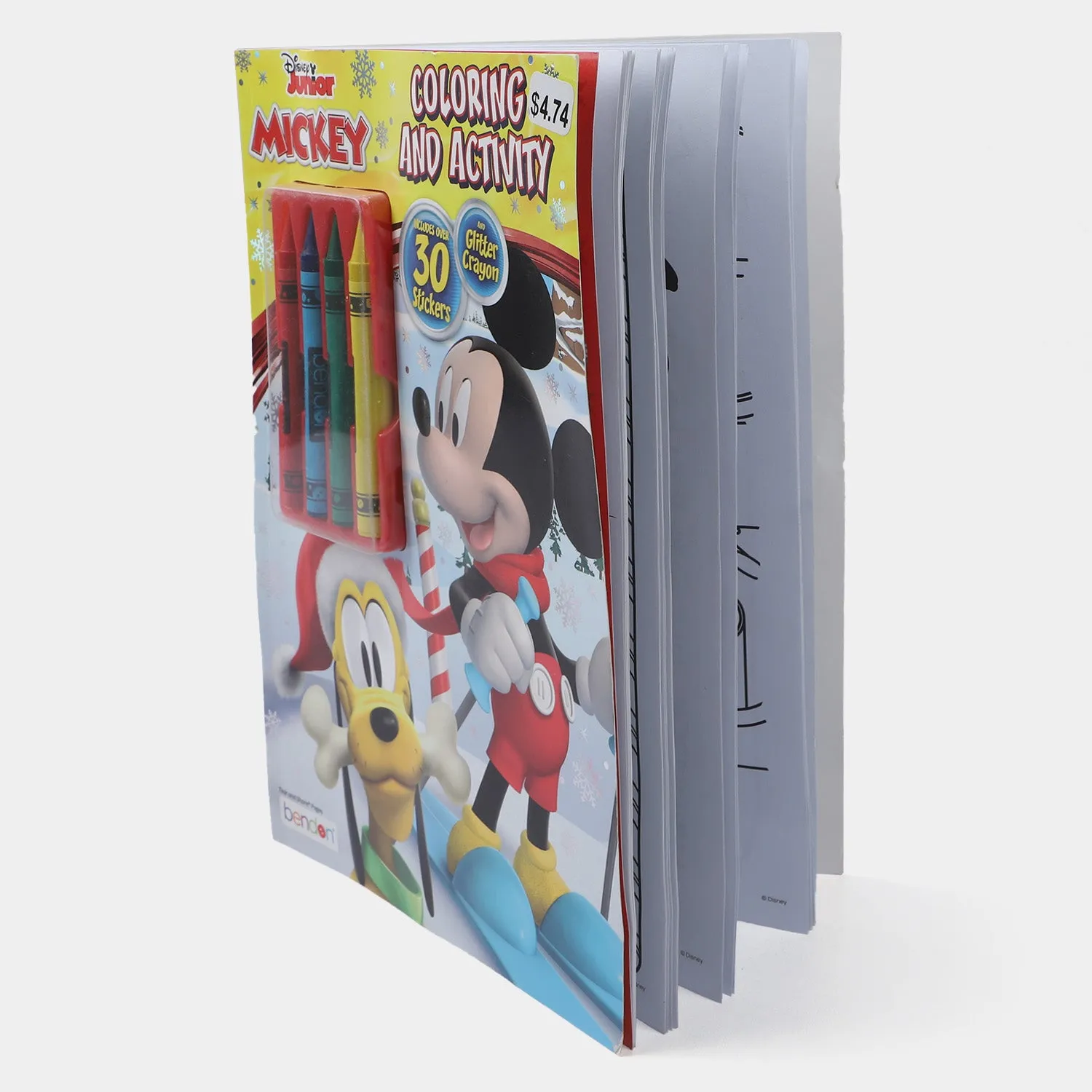 Character Carynons Colouring Sticker Book