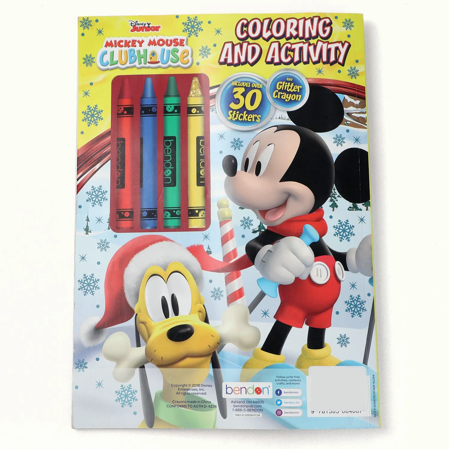 Character Carynons Colouring Sticker Book