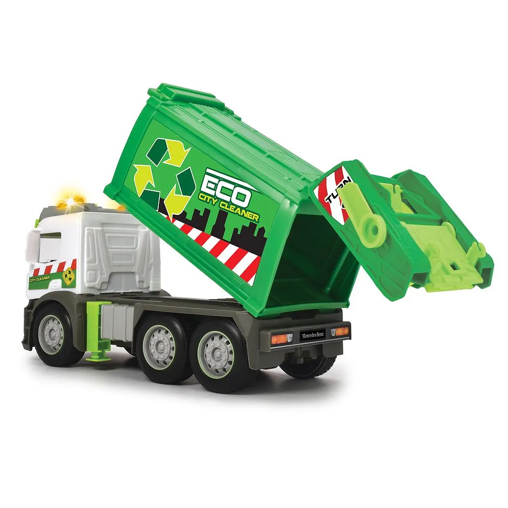 Dickie Toys Action -Garbage Truck Vehicle - Light and Sound