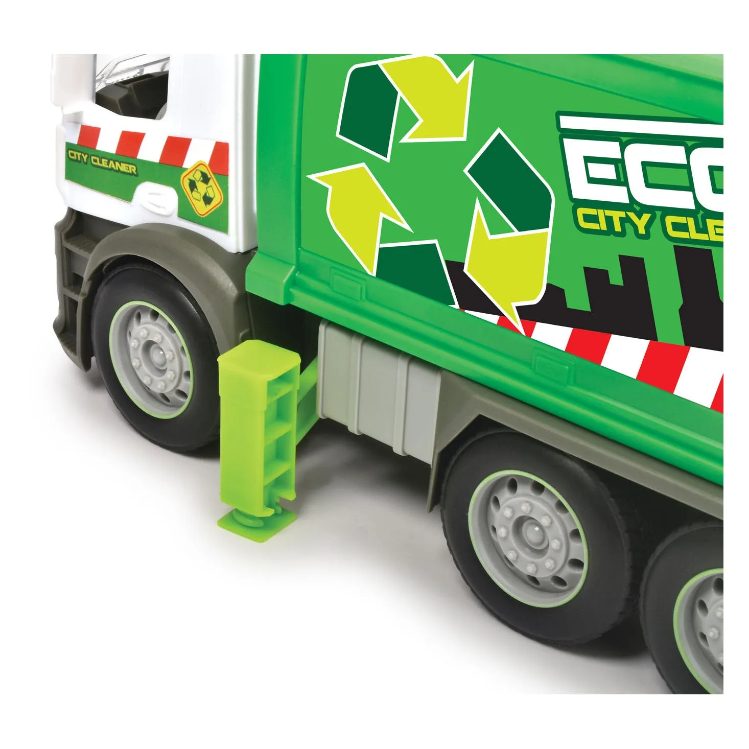 Dickie Toys Action -Garbage Truck Vehicle - Light and Sound