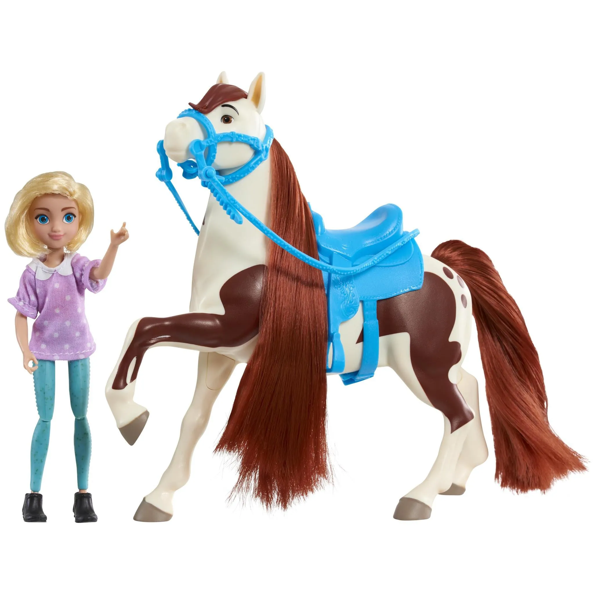 DreamWorks Spirit Riding Free Spirit Riding Free Collector Doll & Horse - Abigail & Boomerang Horse Toy Set