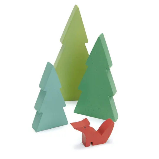Fir Tree Set by Tender Leaf