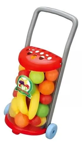 Fruit Shopping Cart Playset