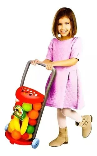 Fruit Shopping Cart Playset