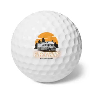 Golf Balls, 6pcs