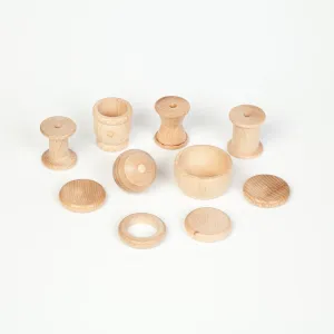 Grapat Treasure Basket Natural, 10 elements