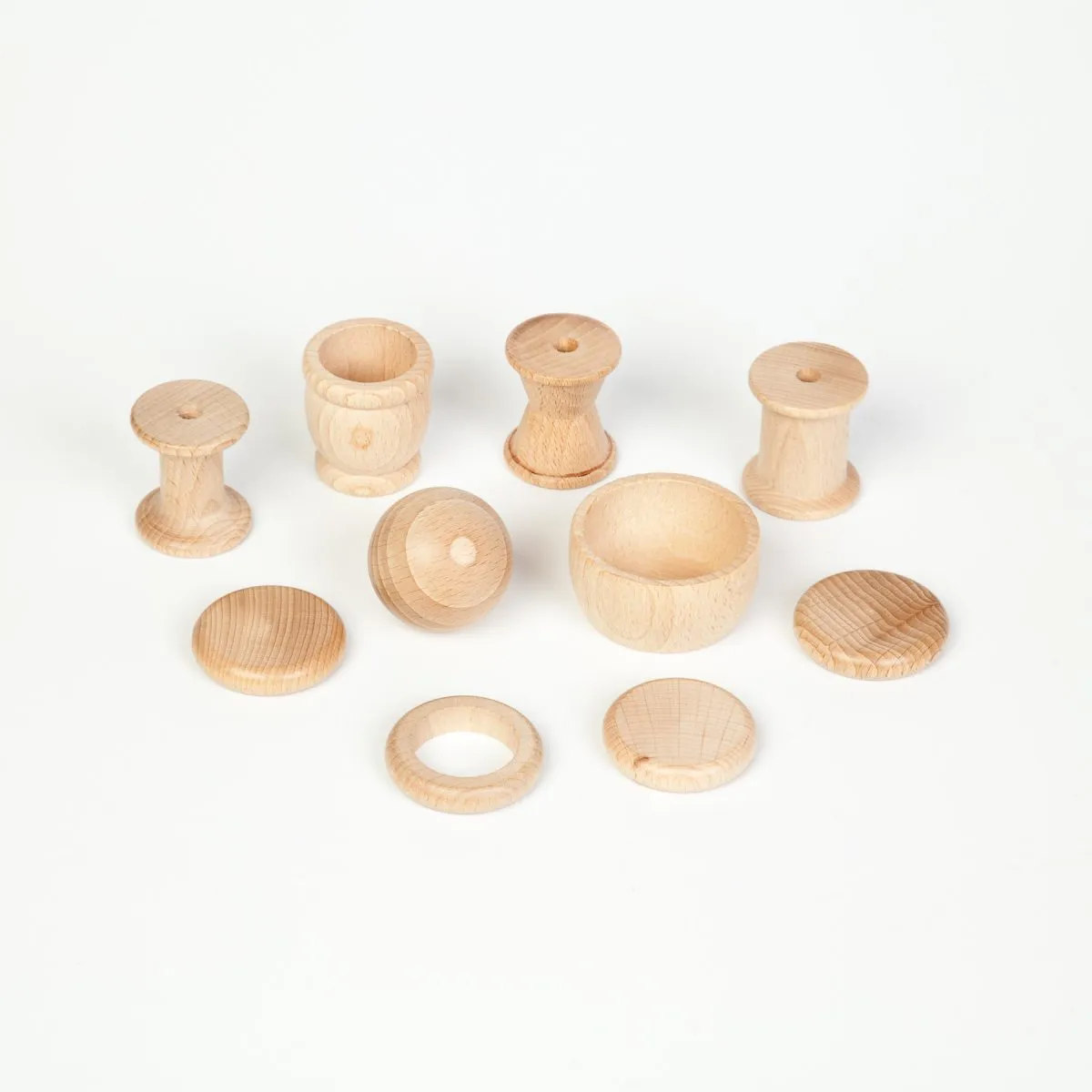Grapat Treasure Basket Natural, 10 elements