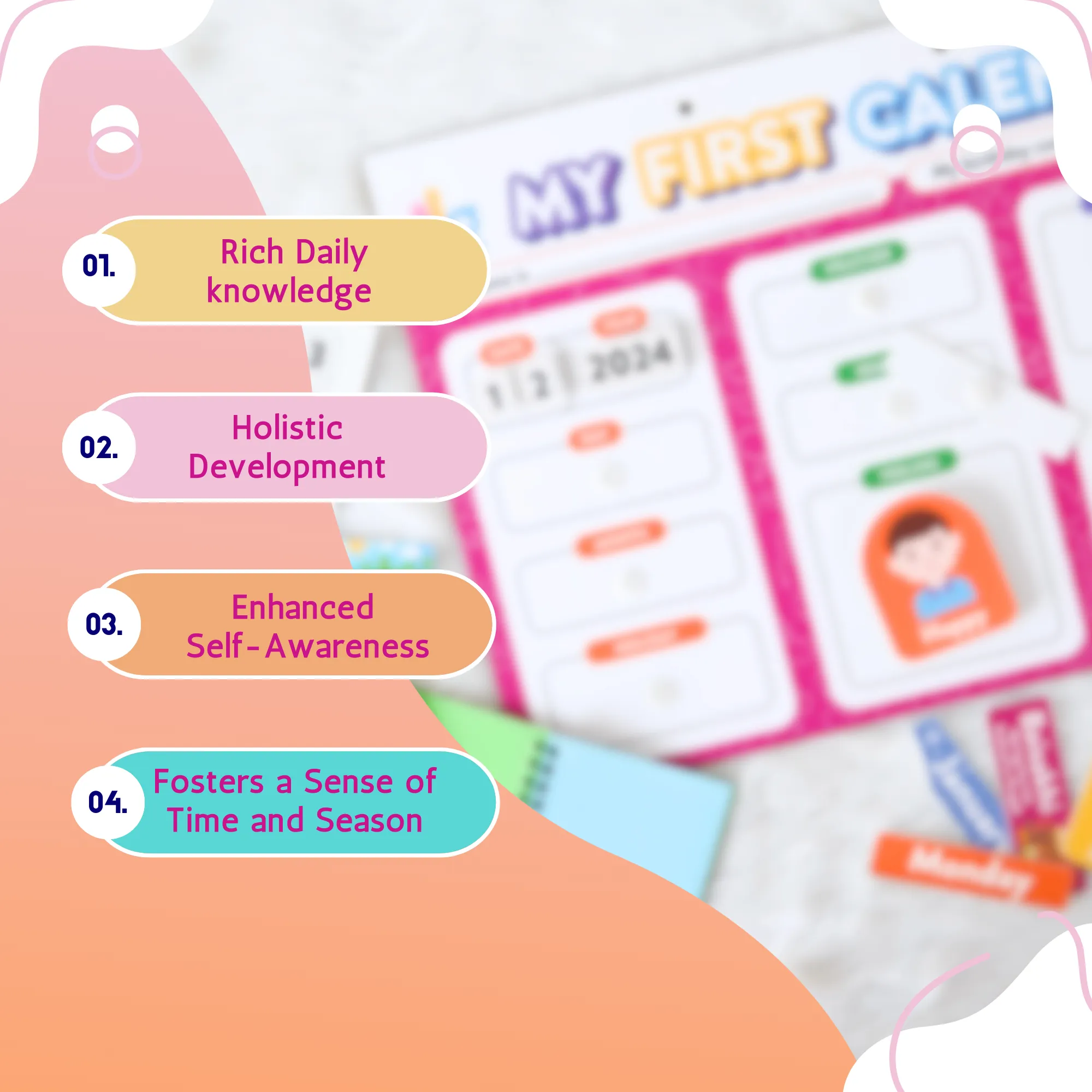 iLearnNgrow My First Home Calendar
