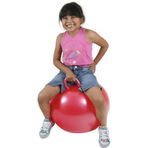 Inflatable Kids Pink Hippity Hop Hopper Hopping Bouncing Bounce Bouncer Ball Toy