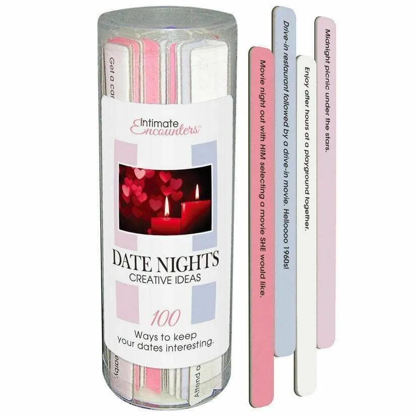 Intimate Encounters Couples Date Nights Idea Stick Game