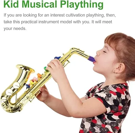 Kids Jazz Saxophone Musical Instrument Toy