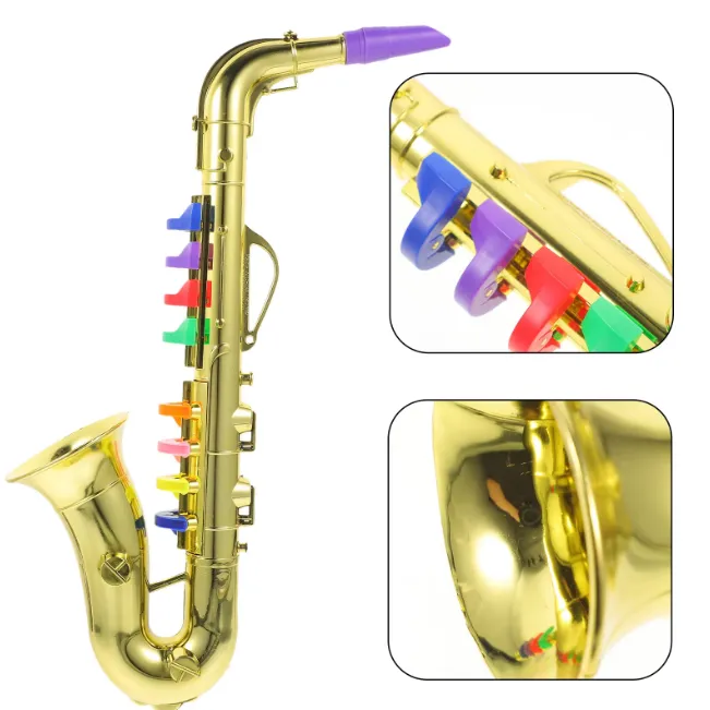 Kids Jazz Saxophone Musical Instrument Toy
