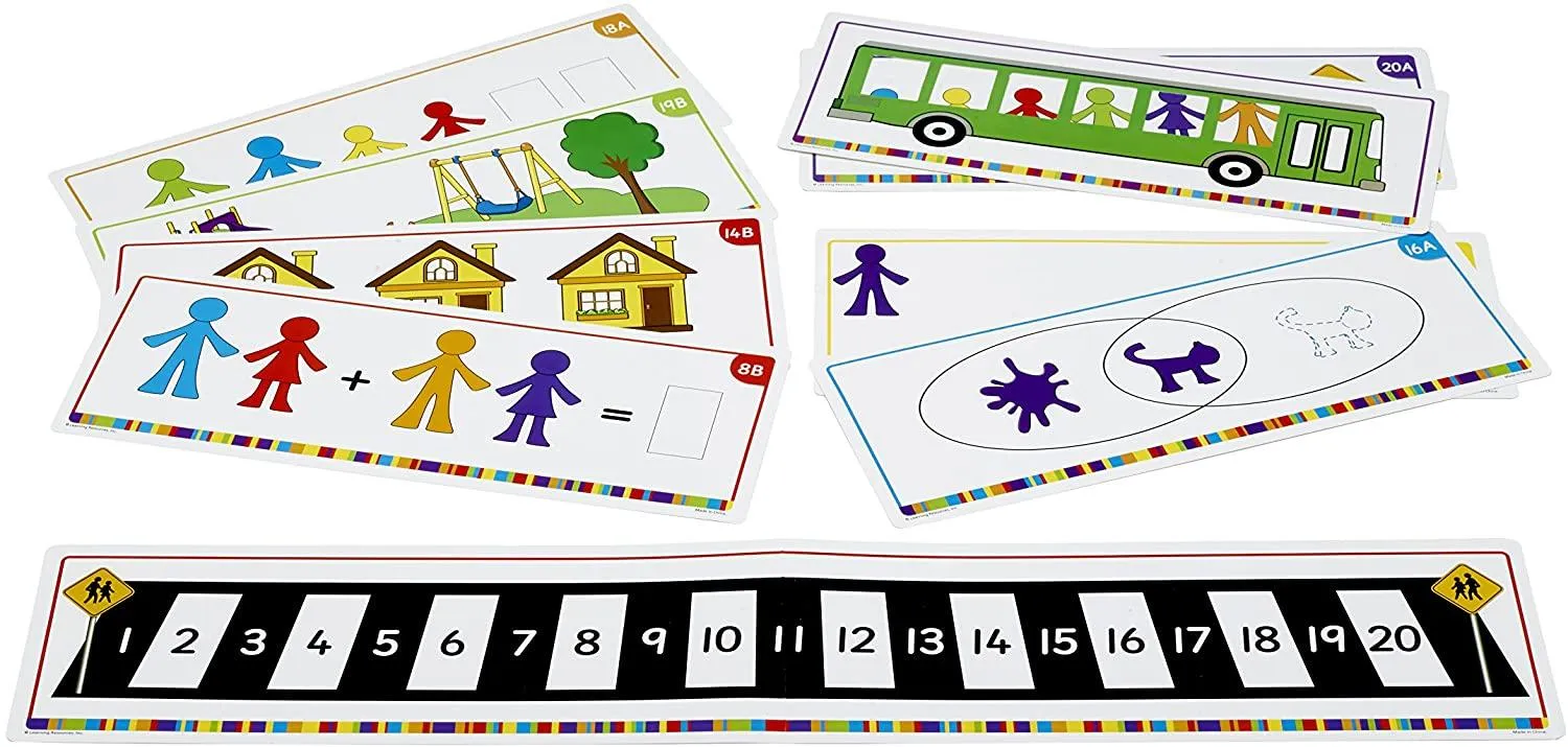 Learning Resources All About Me Family Counters Activity Cards Multicolor