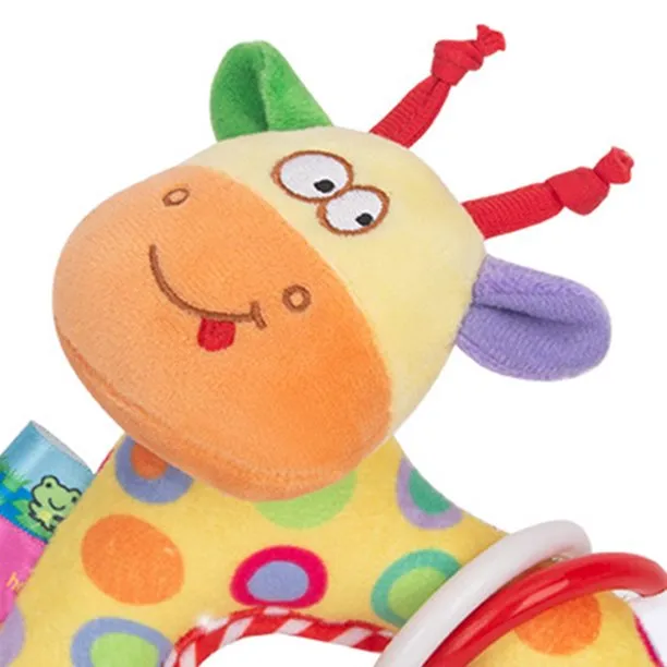Little Angel Baby Rattles Animal (Yellow)