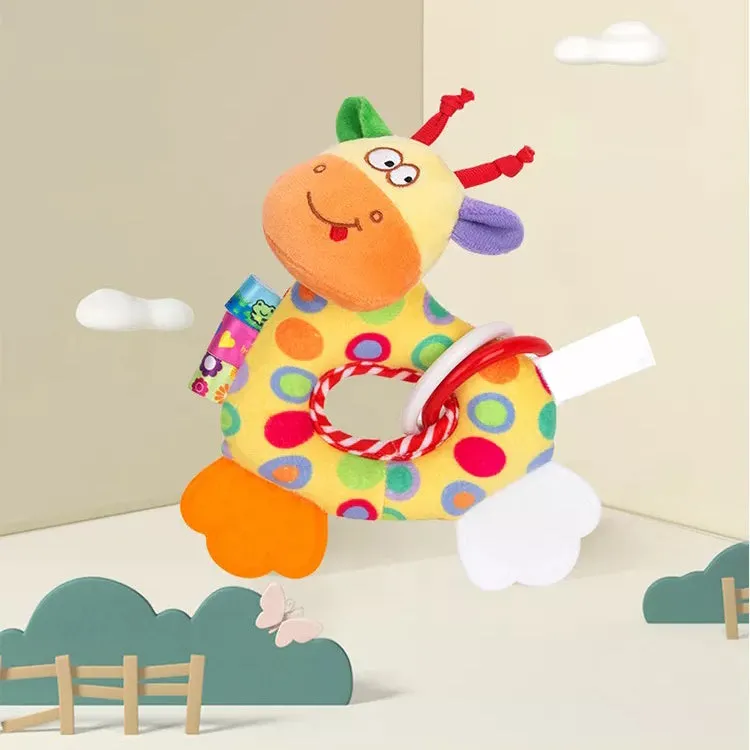 Little Angel Baby Rattles Animal (Yellow)