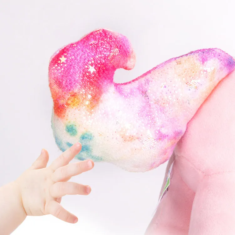Little Angel Pink Standing Flying Horse