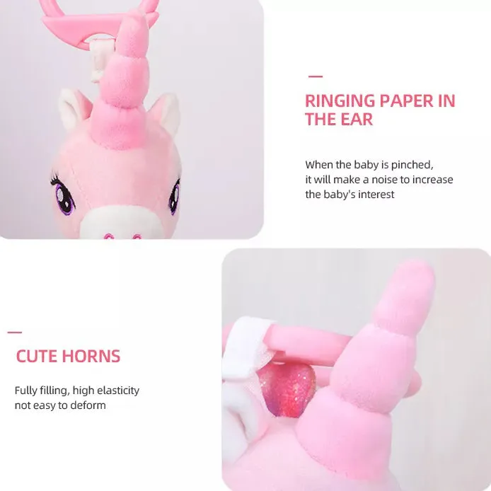 Little Angel Pink Standing Flying Horse