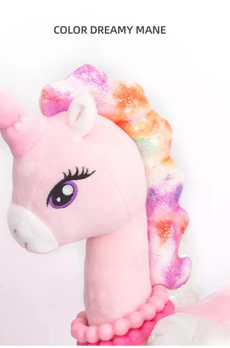Little Angel Pink Standing Flying Horse