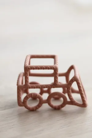 Little Drop Teether - Digger Rust