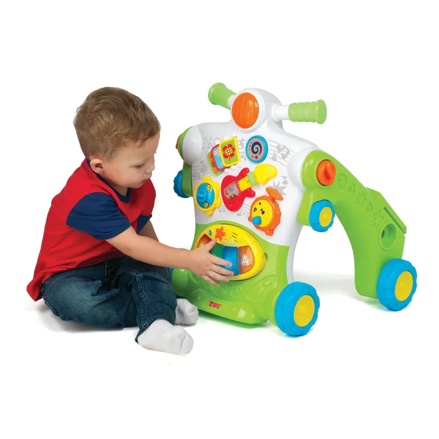 Little Learner 2-In-1 Musical Ride On Walker