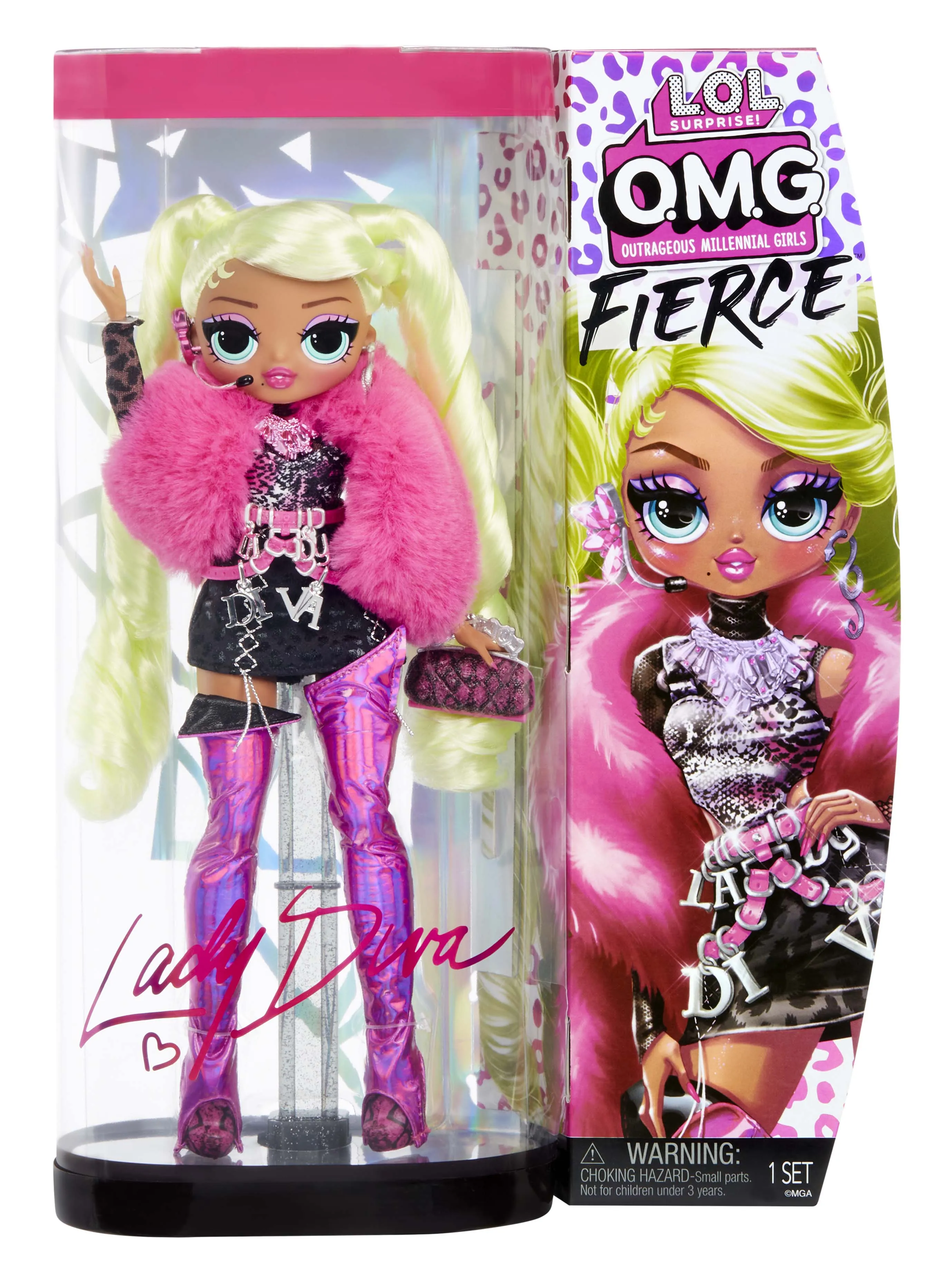 L.O.L. Surprise 707 O.M.G Fierce Doll Lady Diva