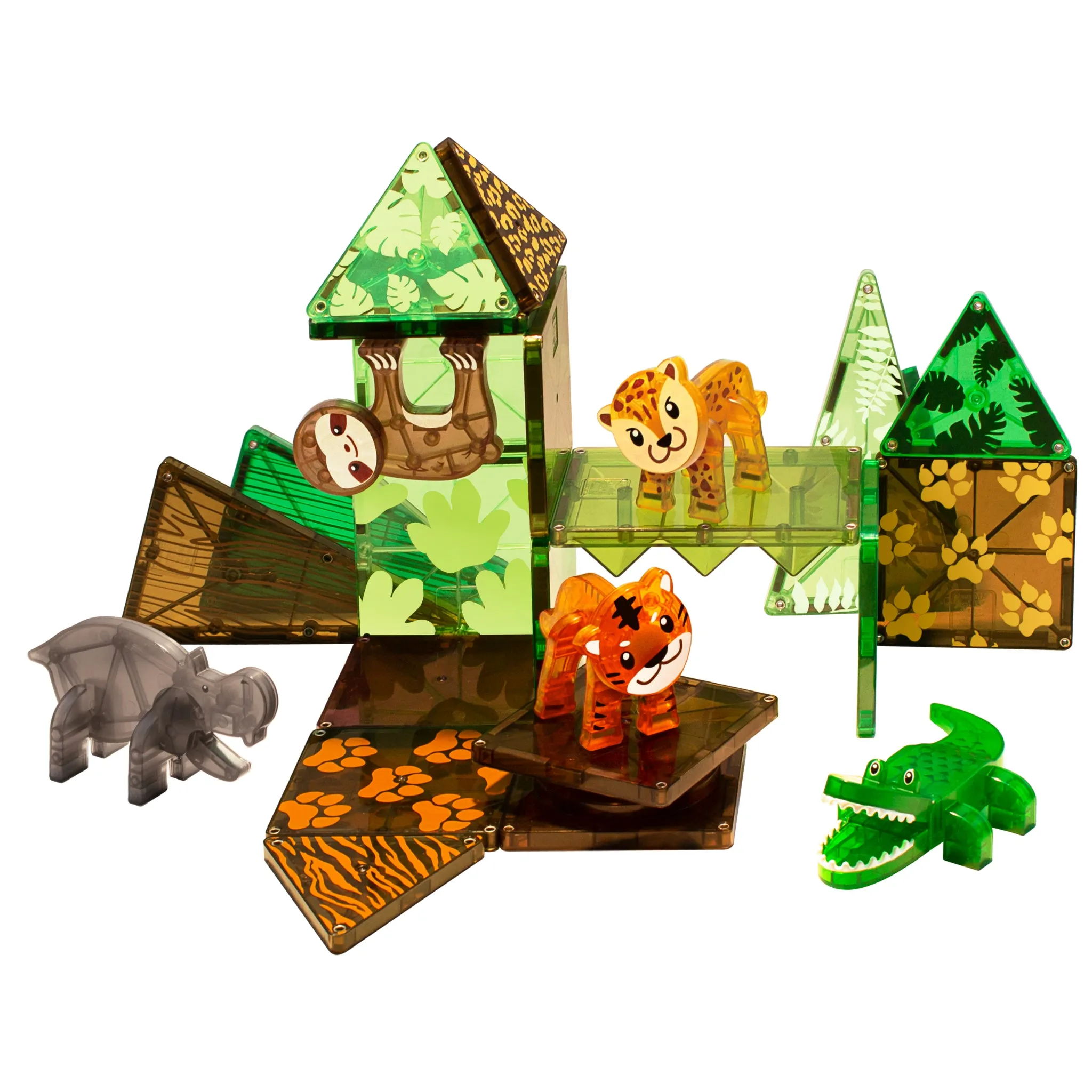 MAGNA-TILES® Jungle Animals 25-Piece Set