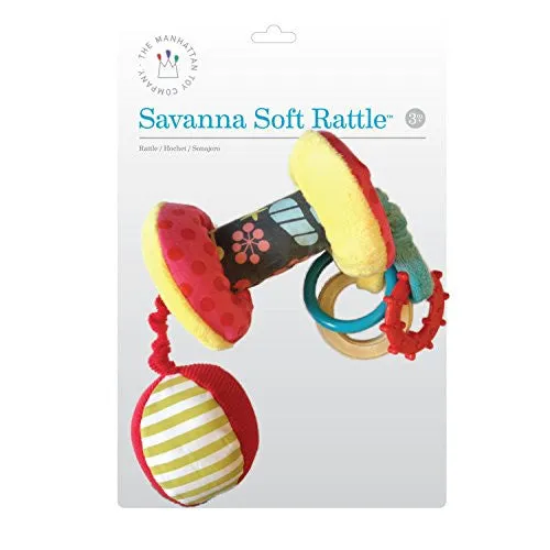 Manhattan Savanna Soft Rattle
