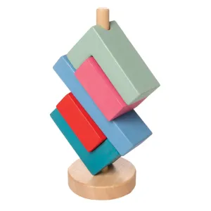 Manhattan Toy Bam Stack-a-Lacka Wood Playset