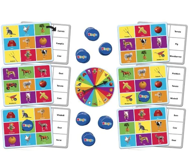 MasterPieces Farm Bingo