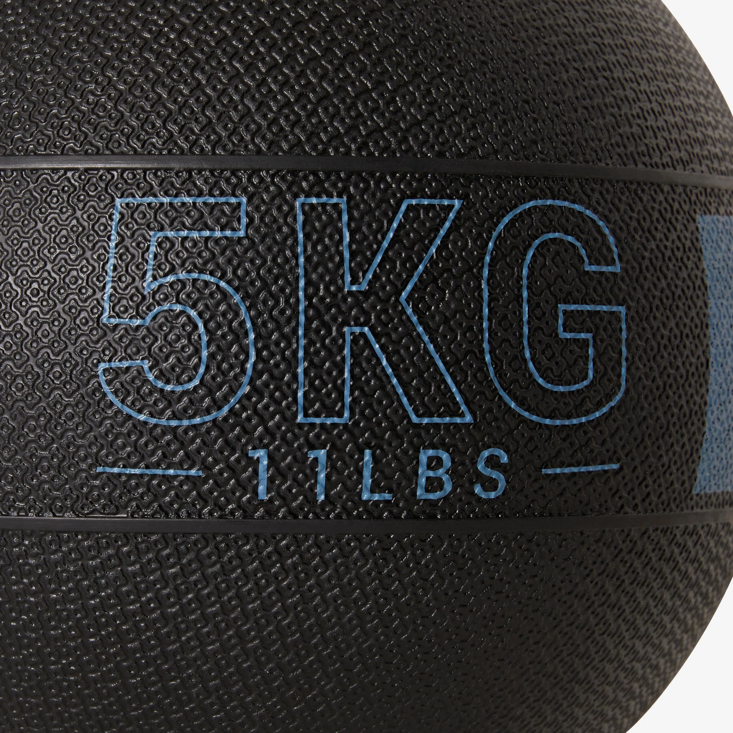 Medicine ball 5 kg black DOMYOS