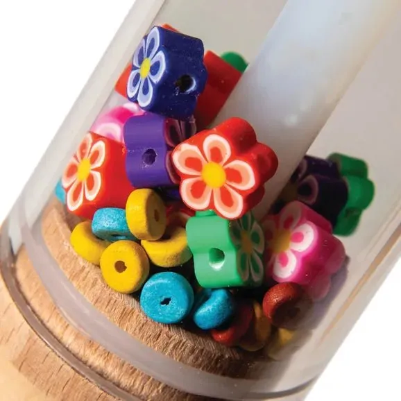 Mini Wooden Rattle Rollers set of 3