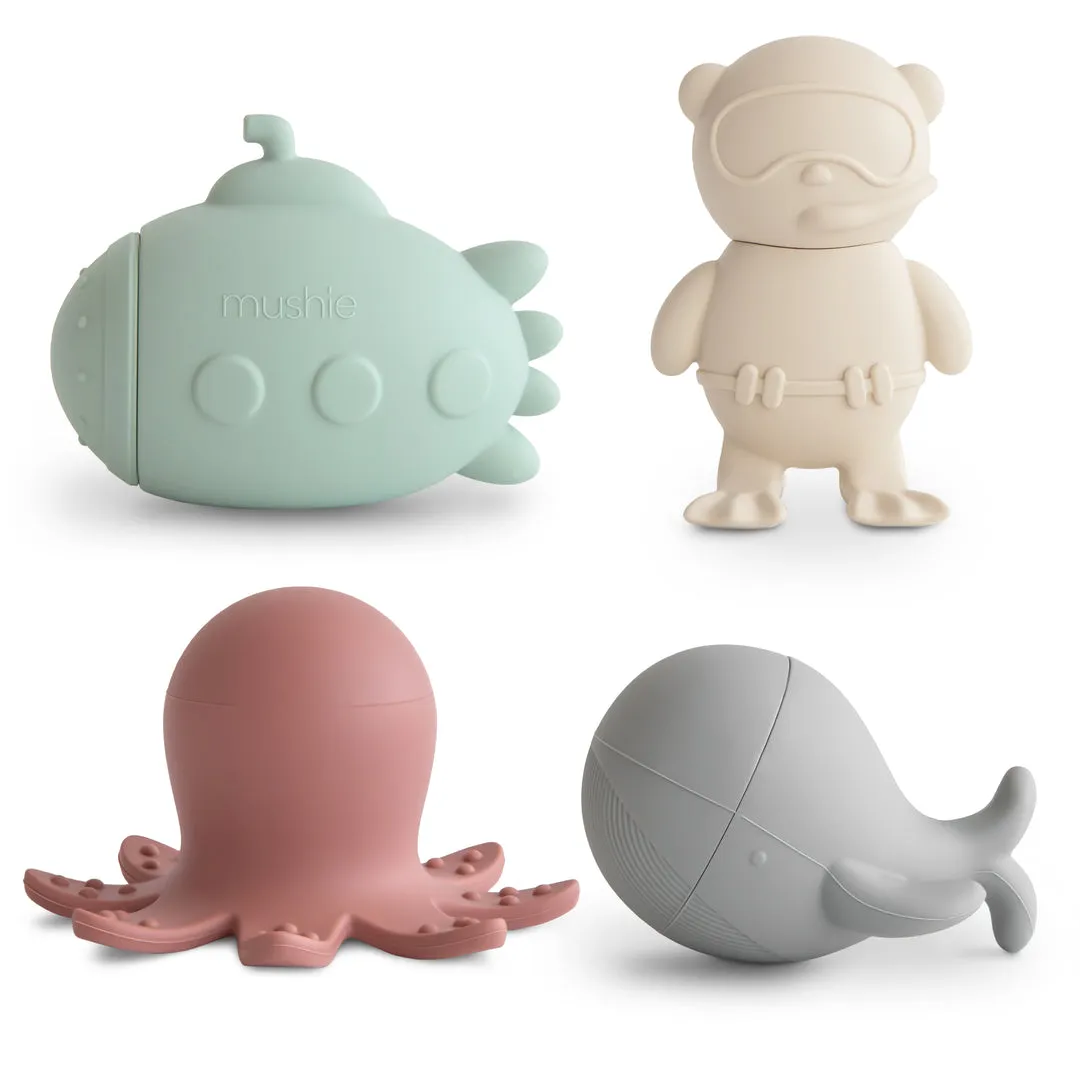 Mushie Mold Free Bath Play Sets