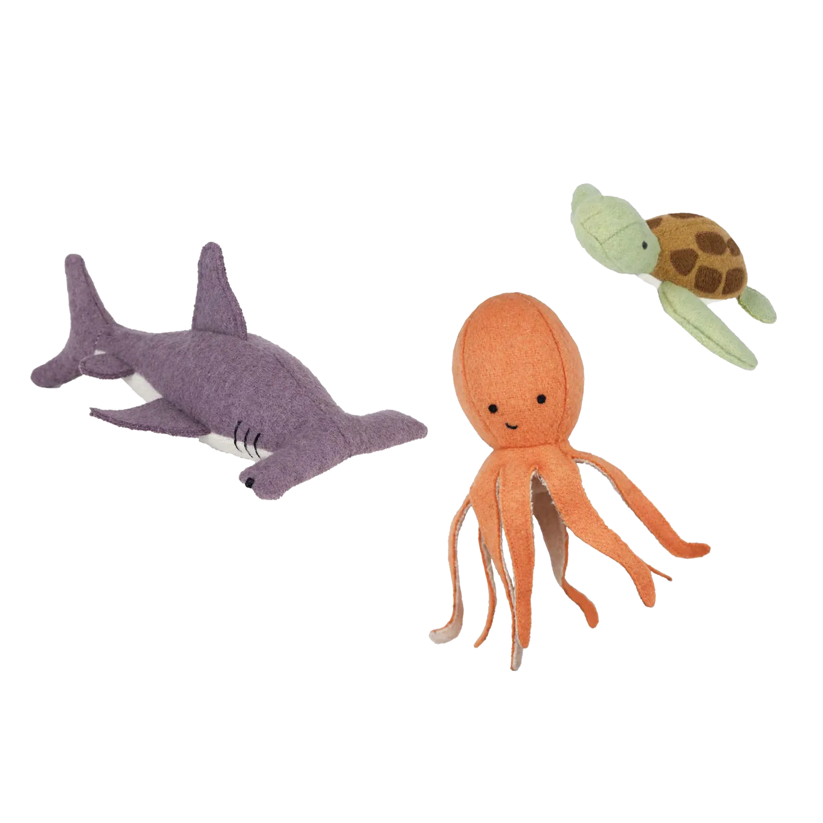 Olli Ella Holdie Folk Set - Marine Animals