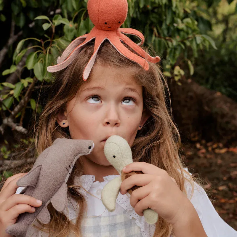 Olli Ella Holdie Folk Set - Marine Animals