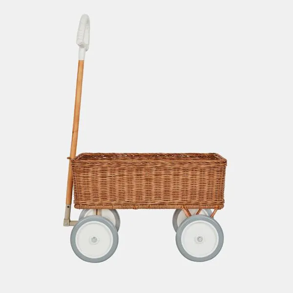 Olli Ella Rattan Wonder Wagon - Natural
