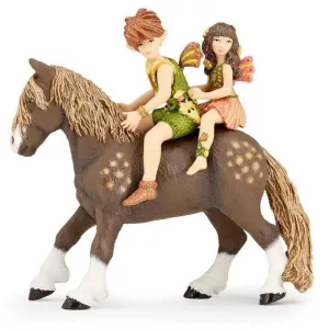 papo elf children and pony